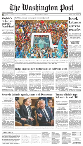 Cover of The Washington Post
