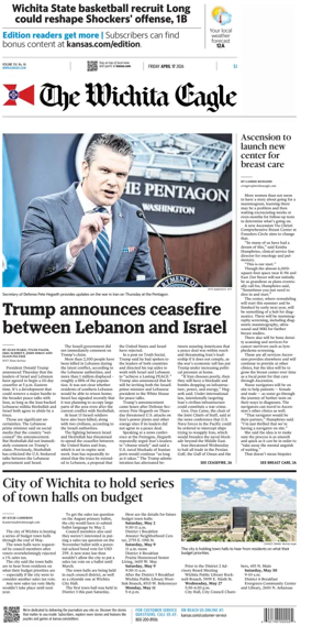 Cover of The Wichita Eagle