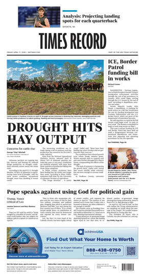 Cover of Times Record (Ft. Smith Southwest)