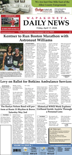 Cover of Wapakoneta Daily News
