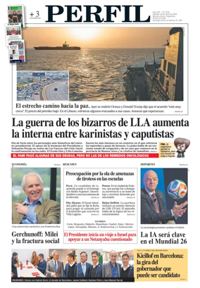 Cover of Perfil (Sabado)