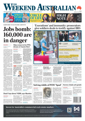 Cover of The Australian
