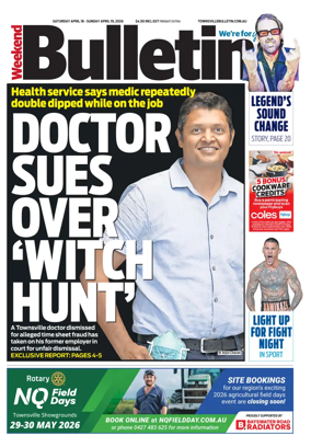 Cover of Townsville Bulletin