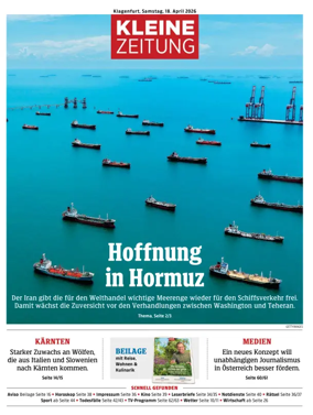 Cover of Kleine Zeitung Kaernten
