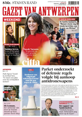 Cover of Gazet van Antwerpen Stad en Rand