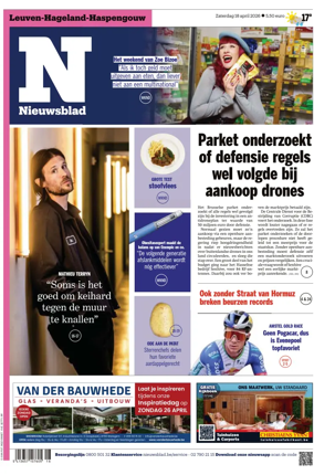 Cover of Het Nieuwsblad