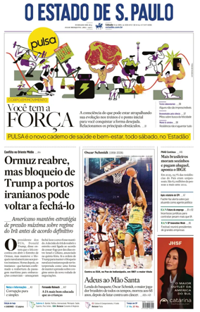 Cover of O Estado de S. Paulo
