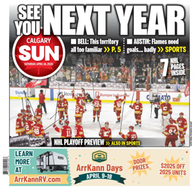 Cover of Calgary Sun