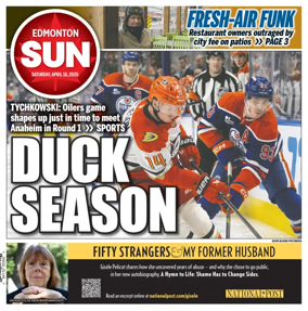 Cover of Edmonton Sun