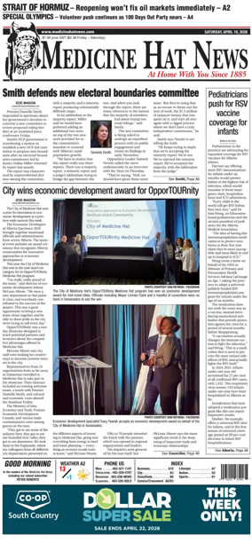 Cover of Medicine Hat News