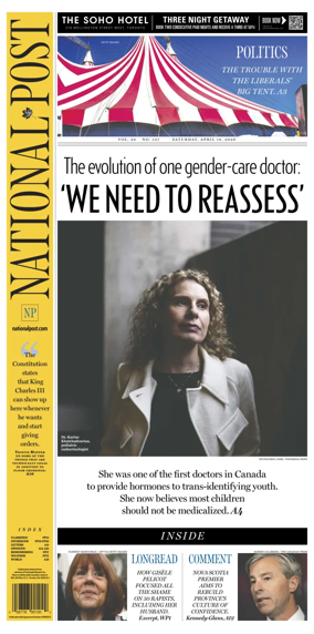 Cover of National Post - (Latest Edition)