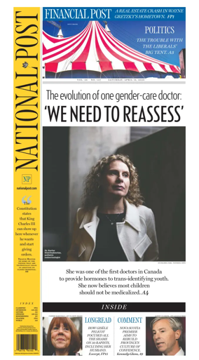 Cover of National Post - (National Edition)