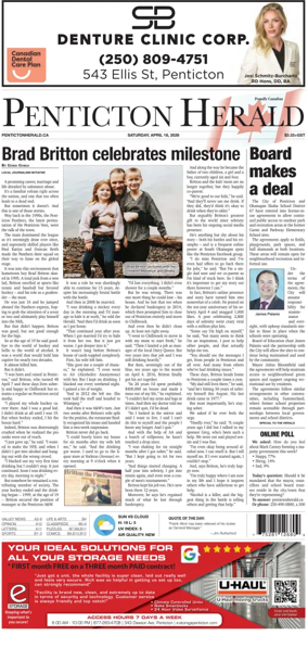 Cover of Penticton Herald