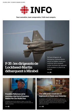 Cover of Radio-Canada Info