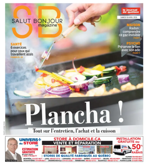 Cover of Le Journal de Quebec - Salut Bonjour Magazine