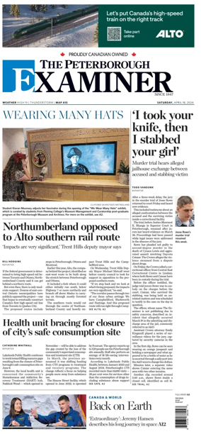 Cover of The Peterborough Examiner