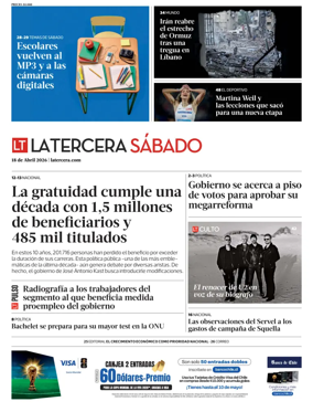 Cover of La Tercera