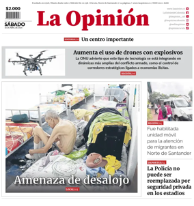 Cover of La Opinion