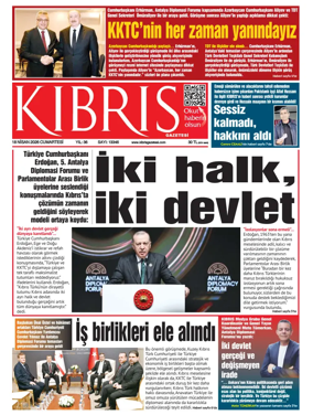 Cover of Kibris Gazetesi