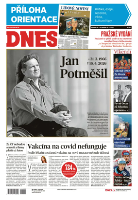 Cover of Dnes Prague Edition