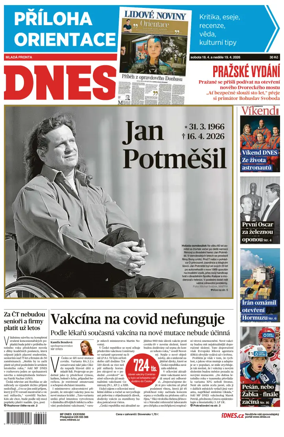 Cover of MF DNES