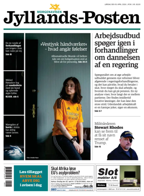 Cover of Jyllands-Posten