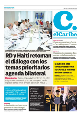 Cover of El Caribe