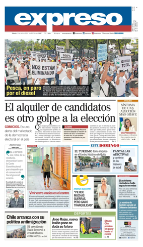 Cover of Diario Expreso