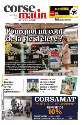 Cover of Corse Matin