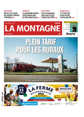 Cover of La Montagne (Moulins)