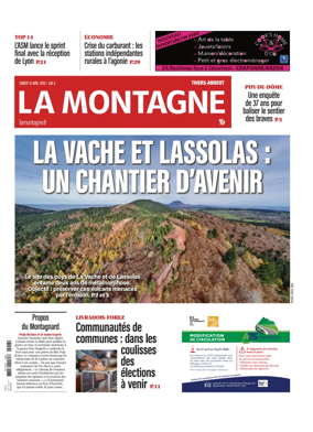 Cover of La Montagne (Thiers-Ambert)