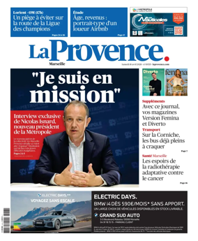 Cover of La Provence Marseille