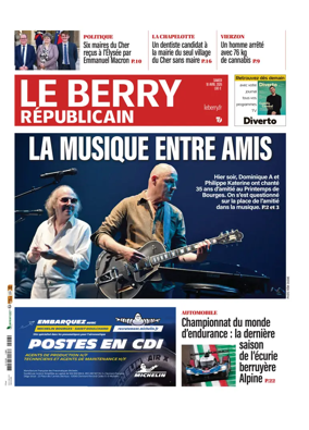 Cover of Le Berry Republicain