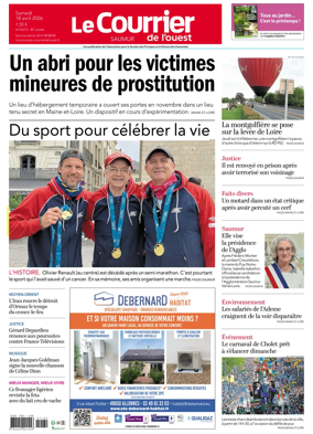 Cover of Le Courrier de l’Ouest (Saumur)