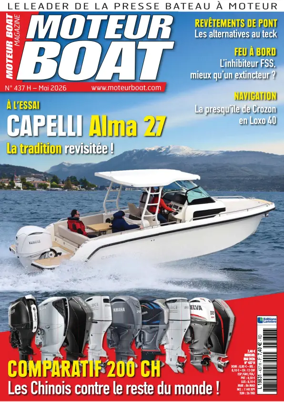Cover of Moteur Boat Magazine