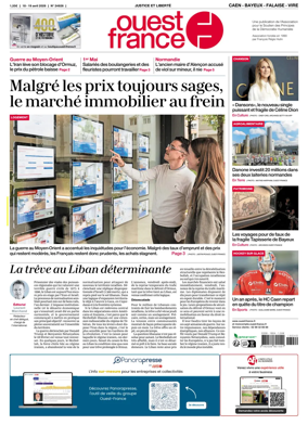 Cover of Ouest France (Caen - Bayeux - Falaise - Vire)