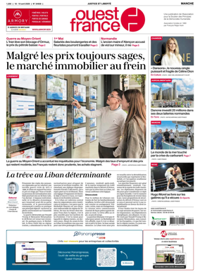 Cover of Ouest France (Manche)