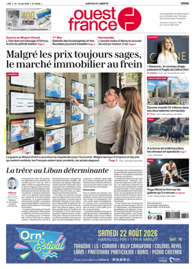 Cover of Ouest France (Orne)