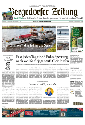 Cover of Bergedorfer Zeitung