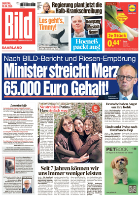 Cover of BILD Saarland