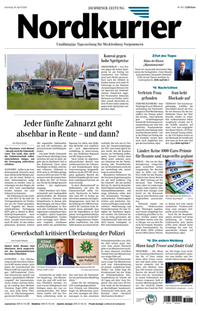 Cover of Demminer Zeitung
