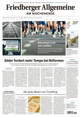 Cover of Friedberger Allgemeine