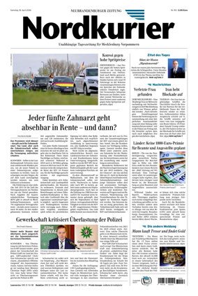 Cover of Neubrandenburger Zeitung