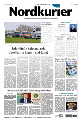 Cover of Pasewalker Zeitung