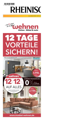 Cover of Rheinische Post - Monchengladbach and Korschenbroich