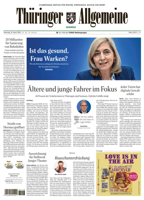 Cover of Thuringer Allgemeine (Eichsfeld)