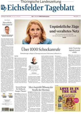 Cover of Thuringische Landeszeitung (Eichsfeld)