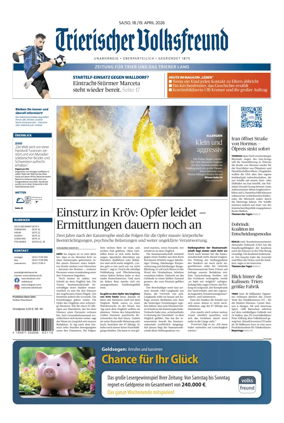 Cover of Trierischer Volksfreund