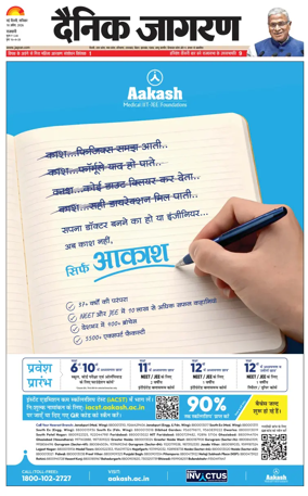 Cover of Dainik Jagran Delhi