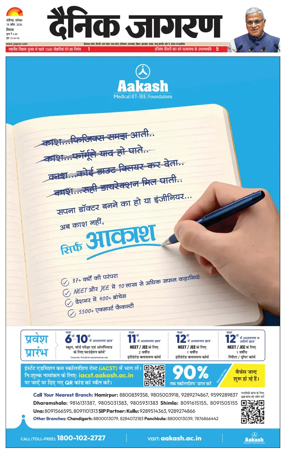 Cover of Dainik Jagran - Shimla
